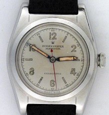 Original Rolex Bubbleback vintage watch