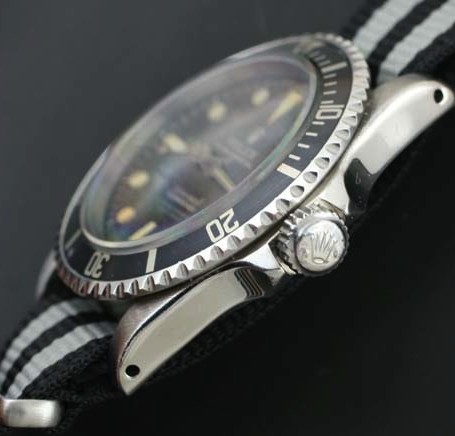 Rolex 5512 pointed crown guard