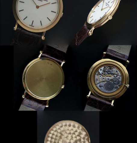 Ultra thin Vacheron case and movement