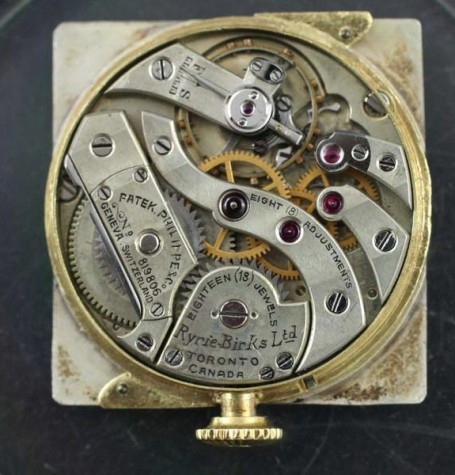 Antique Patek movement 8 positions