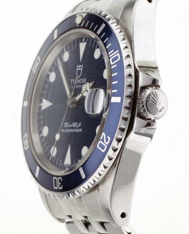 Tudor blue Sub crown