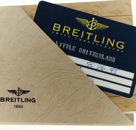 Breitling Montbrillant Zodiac papers