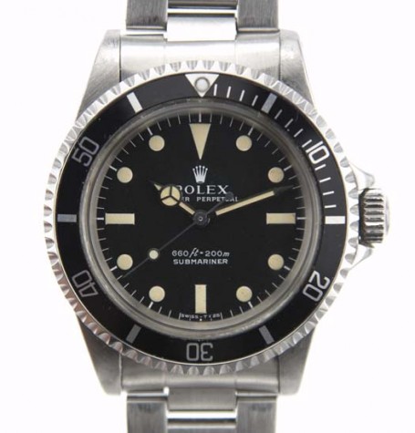 Vintage Rolex 5513 serif dial